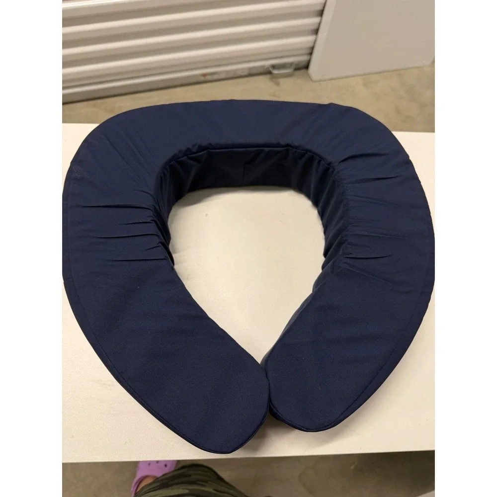 Raised Toilet Seat Cushion Foam Booster Riser Elderly Seniors Disabled Elongated